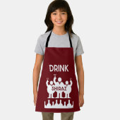 シラーズワインの飲み物 エプロン (インサイチュ)