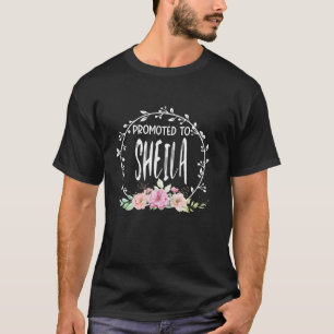 シラ花妊娠のお知らせMに昇格 Tシャツ