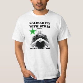 シリアとの団結 Tシャツ