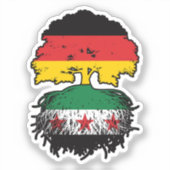 シリアとドイツの根と冠の樹 シール (正面)