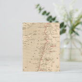 シリアとパレスチナ、紀元後624年 ポストカード (スタンド正面)