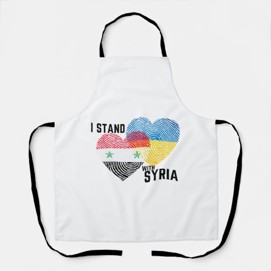 シリアのための祈り エプロン (正面)