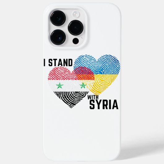 シリアのための祈り Case-Mate iPhoneケース (裏面)