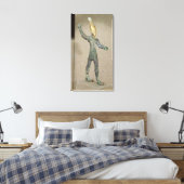 シリアのウガリット出身のバアル神の偶像 キャンバスプリント (インサイチュ (寝室))