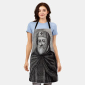 シリアのキリスト教の神学者サンエフレム エプロン (着用した状態)