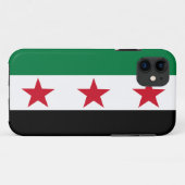 シリアのシリアの改革の旗のIPhoneの自由な場合 Case-Mate iPhoneケース (裏面(横))