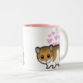 シリアのハムスター愛 ツートーンマグカップ (正面右)