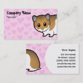 シリアのハムスター愛 名刺 (正面/裏面)