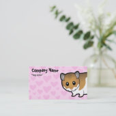 シリアのハムスター愛 名刺 (スタンド正面)