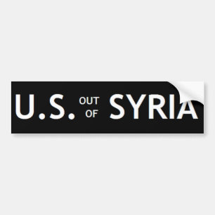 シリアのバンパーステッカーからの米国 バンパーステッカー