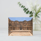 シリアのブスラの旅行絵葉書 ポストカード (スタンド正面)