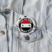 シリアのラウンドエンブレム 缶バッジ (インサイチュ)