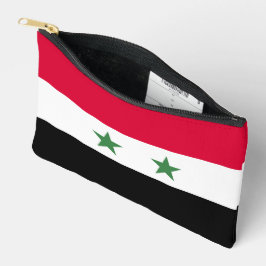 シリアの国旗 アクセサリーポーチ