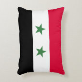 シリアの国旗 アクセントクッション (正面(垂直))
