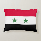 シリアの国旗 アクセントクッション (裏面)