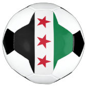 シリアの国旗 サッカーボール (回転)
