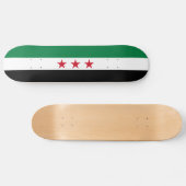 シリアの国旗 スケートボード (横)