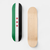 シリアの国旗 スケートボード (正面)