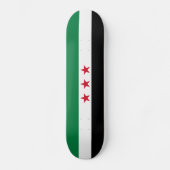 シリアの国旗 スケートボード (正面)