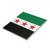 シリアの国旗 タイル (側面)