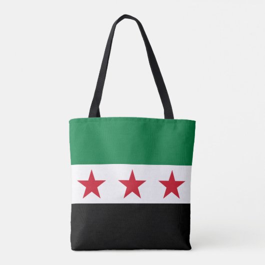 シリアの国旗 トートバッグ (裏面)