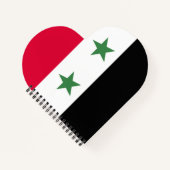 シリアの国旗 ノートブック (正面)