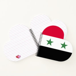 シリアの国旗 ノートブック