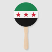 シリアの国旗 ハンドファン (裏面)