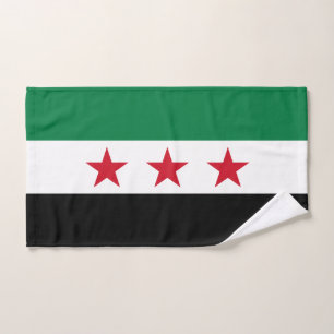 シリアの国旗 バスタオルセット