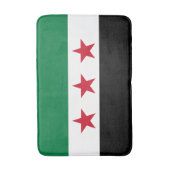 シリアの国旗 バスマット (正面縦)