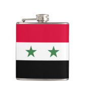 シリアの国旗 フラスク (正面)