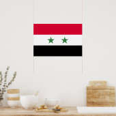 シリアの国旗 ポスター (キッチン)