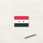 シリアの国旗 ポストイット (デスク上)