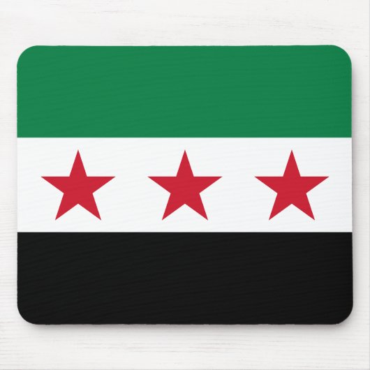 シリアの国旗 マウスパッド (正面)