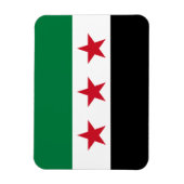 シリアの国旗 マグネット (縦)