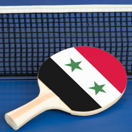シリアの国旗 卓球ラケット