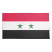 シリアの国旗 枕カバー (裏面)
