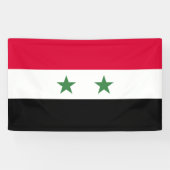 シリアの国旗 横断幕 (横)
