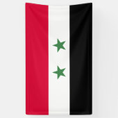シリアの国旗 横断幕 (縦)