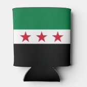 シリアの国旗 缶クーラー (裏面)