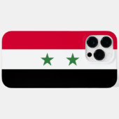 シリアの国旗 Case-Mate iPhoneケース (裏面 (横))