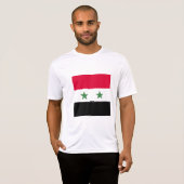 シリアの国旗 Tシャツ (正面フル)
