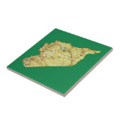 シリアの地図のタイル タイル (側面)