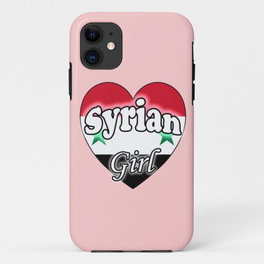 シリアの女の子 Case-Mate iPhoneケース (裏面)
