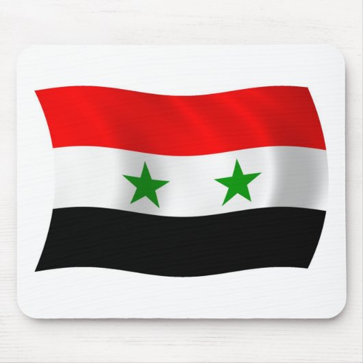 シリアの旗マウスパッド マウスパッド (正面)