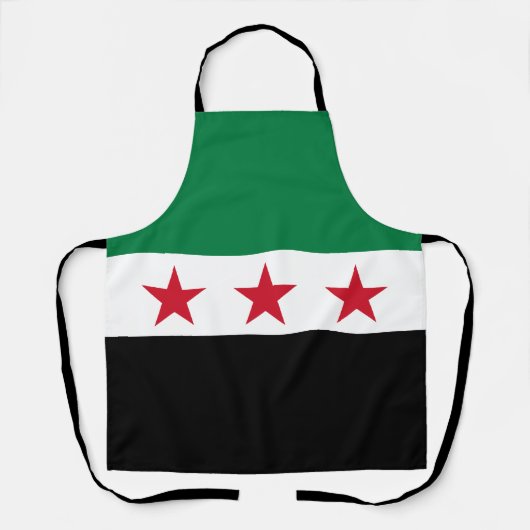 シリアの旗 エプロン (正面)