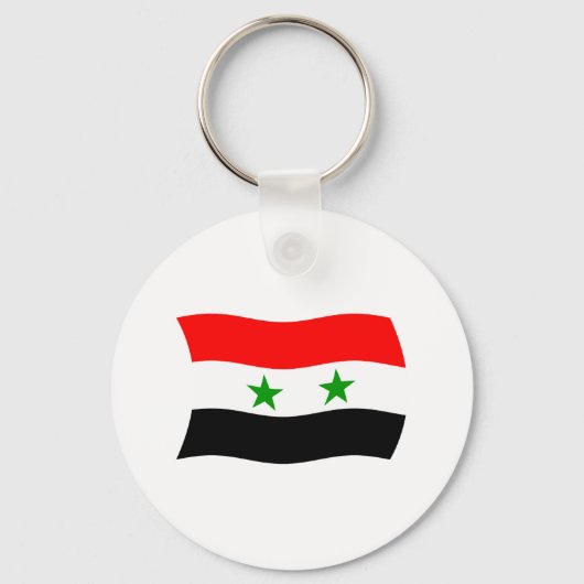 シリアの旗 キーチェーン (正面)