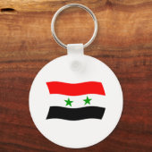 シリアの旗 キーチェーン (正面)