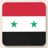 シリアの旗 コースター (正面)