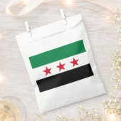 シリアの旗 フェイバーバッグ (クリップ留めされた状態)